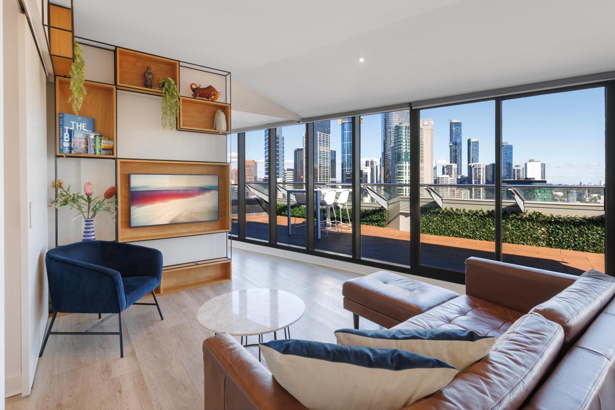 Flinders Luxury Penthouse Lägenhet Melbourne Exteriör bild
