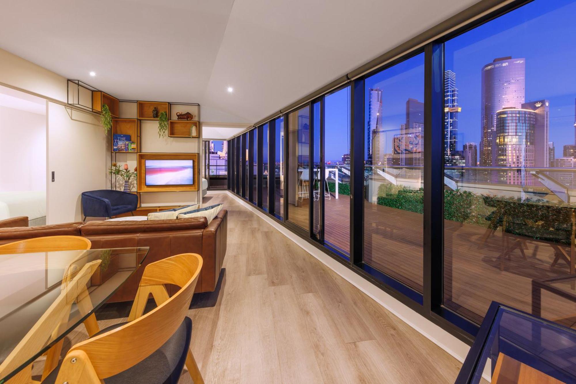 Flinders Luxury Penthouse Lägenhet Melbourne Exteriör bild